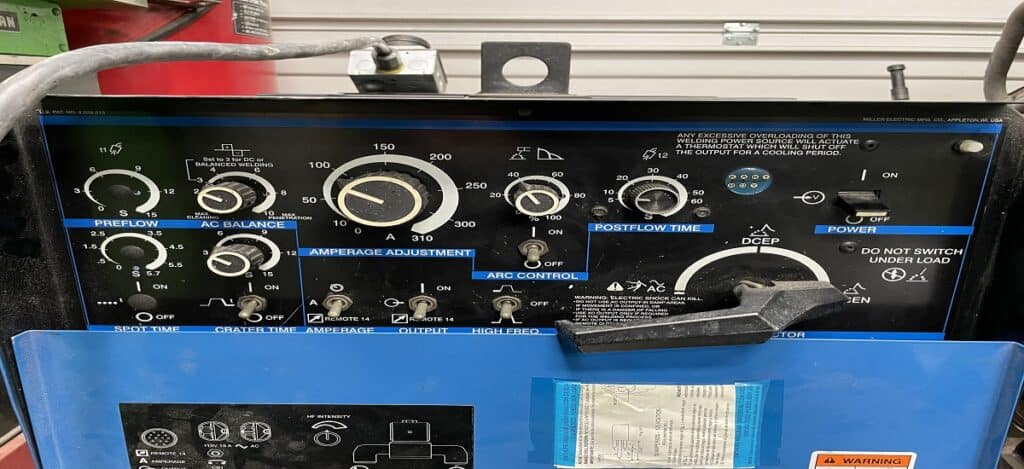 miller syncrowave 250 troubleshooting